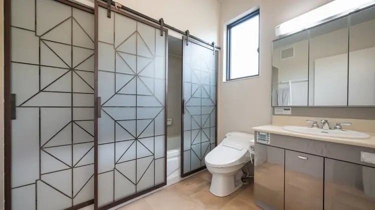 Best Bathroom Door Designs Modern Space-Saving Ideas