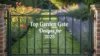 Top Garden Gate Designs for 2025: Secure & Functional Ideas - Post Thumbnail